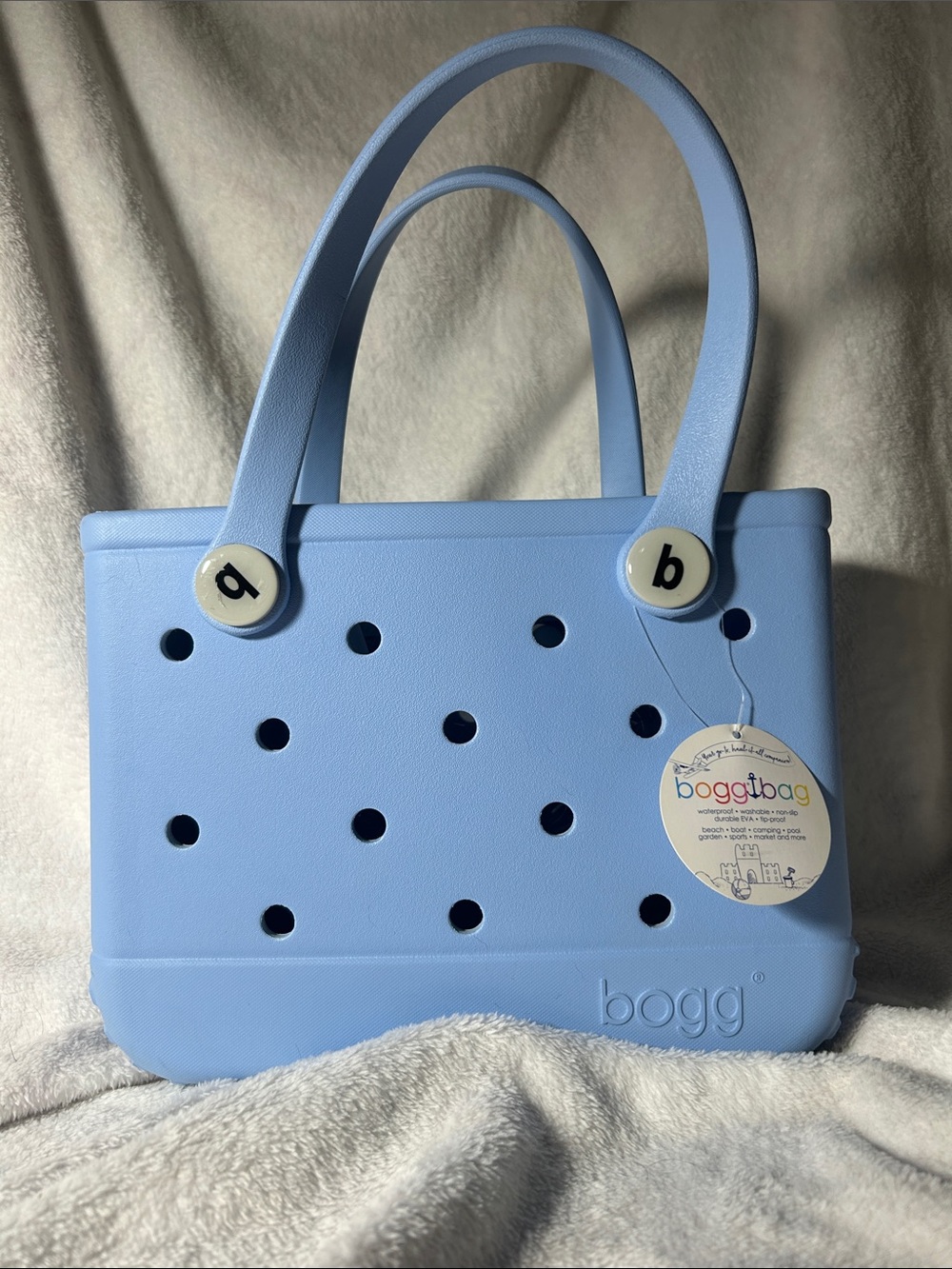 BOGG BAG Light Blue Tote with Dual Handles(new with tags) (mini)